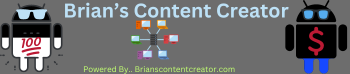 Brian's Content Creator Logo